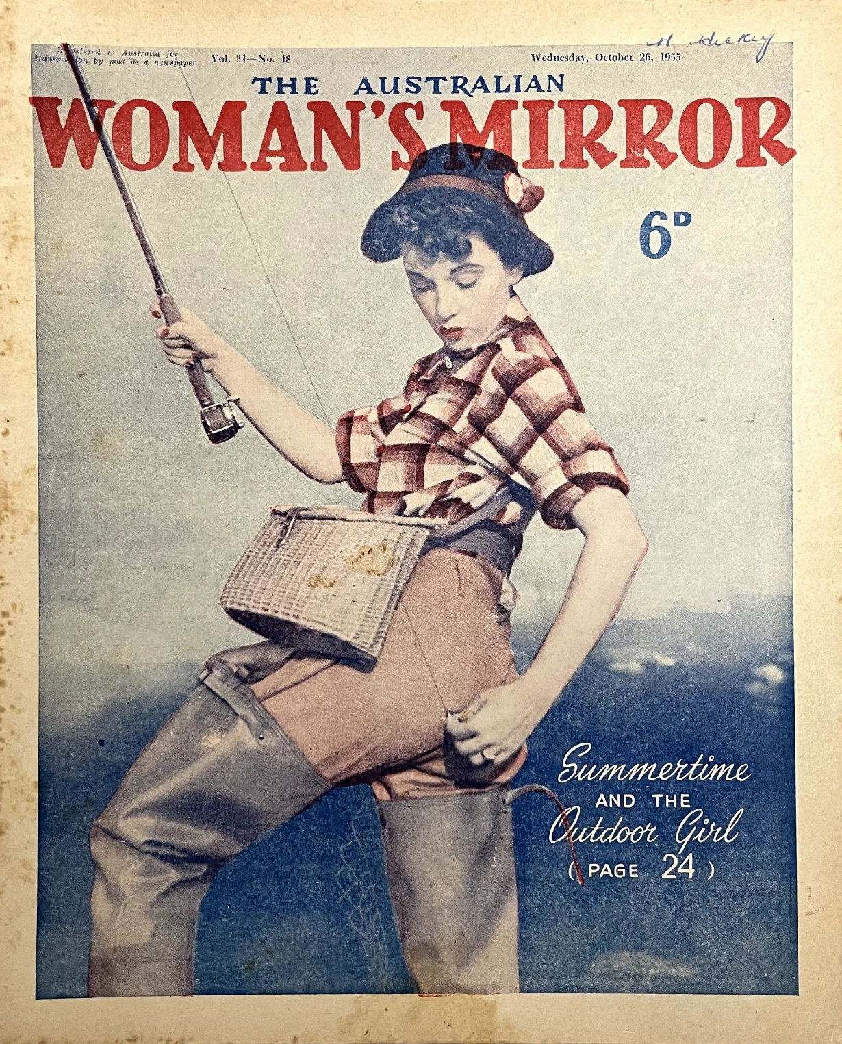 The Australian Woman's Mirror (Bulletin, 1924 series) v31#48 (26 October 1955)