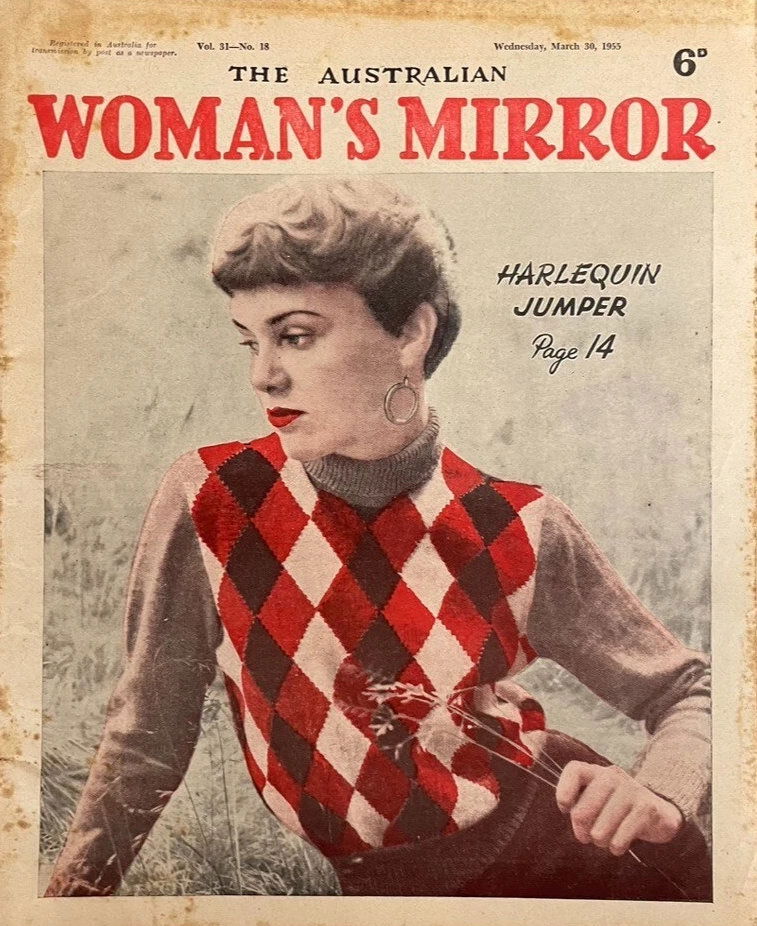 The Australian Woman's Mirror (Bulletin, 1924 series) v31#18 (30 March 1955)