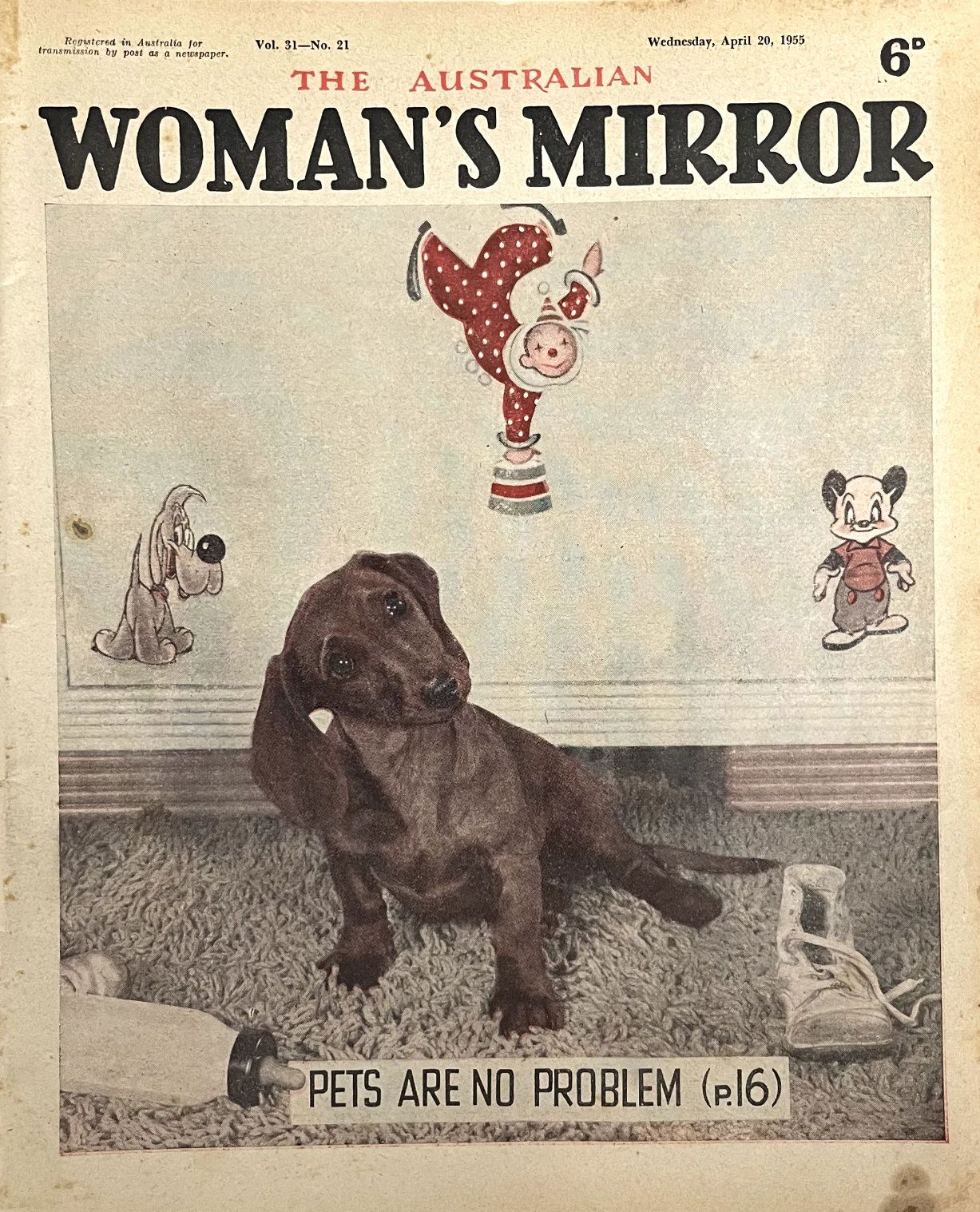 The Australian Woman's Mirror (Bulletin, 1924 series) v31#21 (20 April 1955)