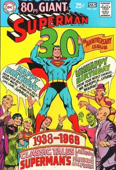 Superman (DC, 1939 series) #207 (June 1968)
