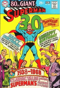 Superman (DC, 1939 series)  #207 (June 1968) — 30th Anniversary Issue