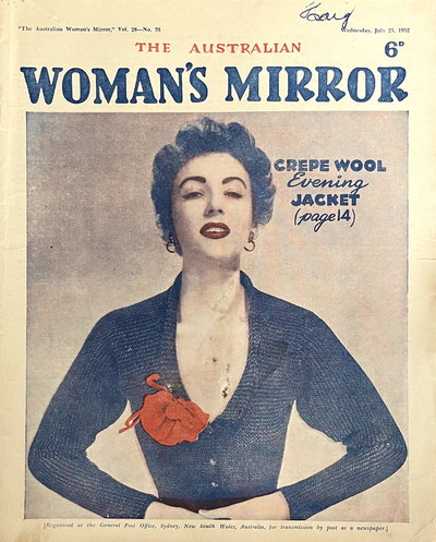The Australian Woman's Mirror  v28#35 (23 July 1952)