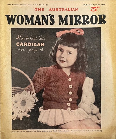 The Australian Woman's Mirror  v25#21 (25 April 1949)