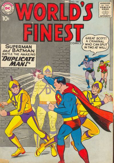 World's Finest Comics (DC, 1941 series) #106 (December 1959)