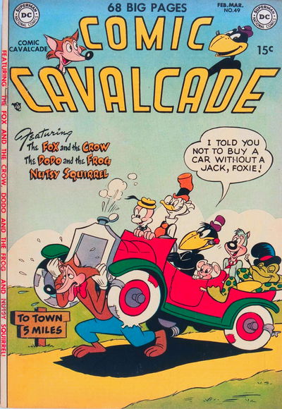 Comic Cavalcade (DC, 1942 series) #49 (February-March 1952)