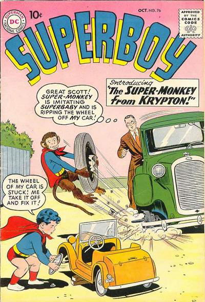 Superboy (DC, 1949 series) #76 (October 1959)