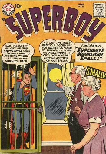 Superboy's Moonlight Spell!