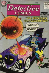 Detective Comics (DC, 1937 series)  #266 (April 1959) — The Satellite from Gotham City!