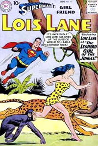 Superman's Girl Friend, Lois Lane (DC, 1958 series)  #11 (August 1959) — The Leopard Girl of the Jungle!