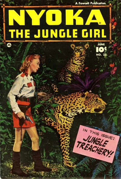 Nyoka the Jungle Girl (Fawcett, 1945 series) #32 (June 1949)