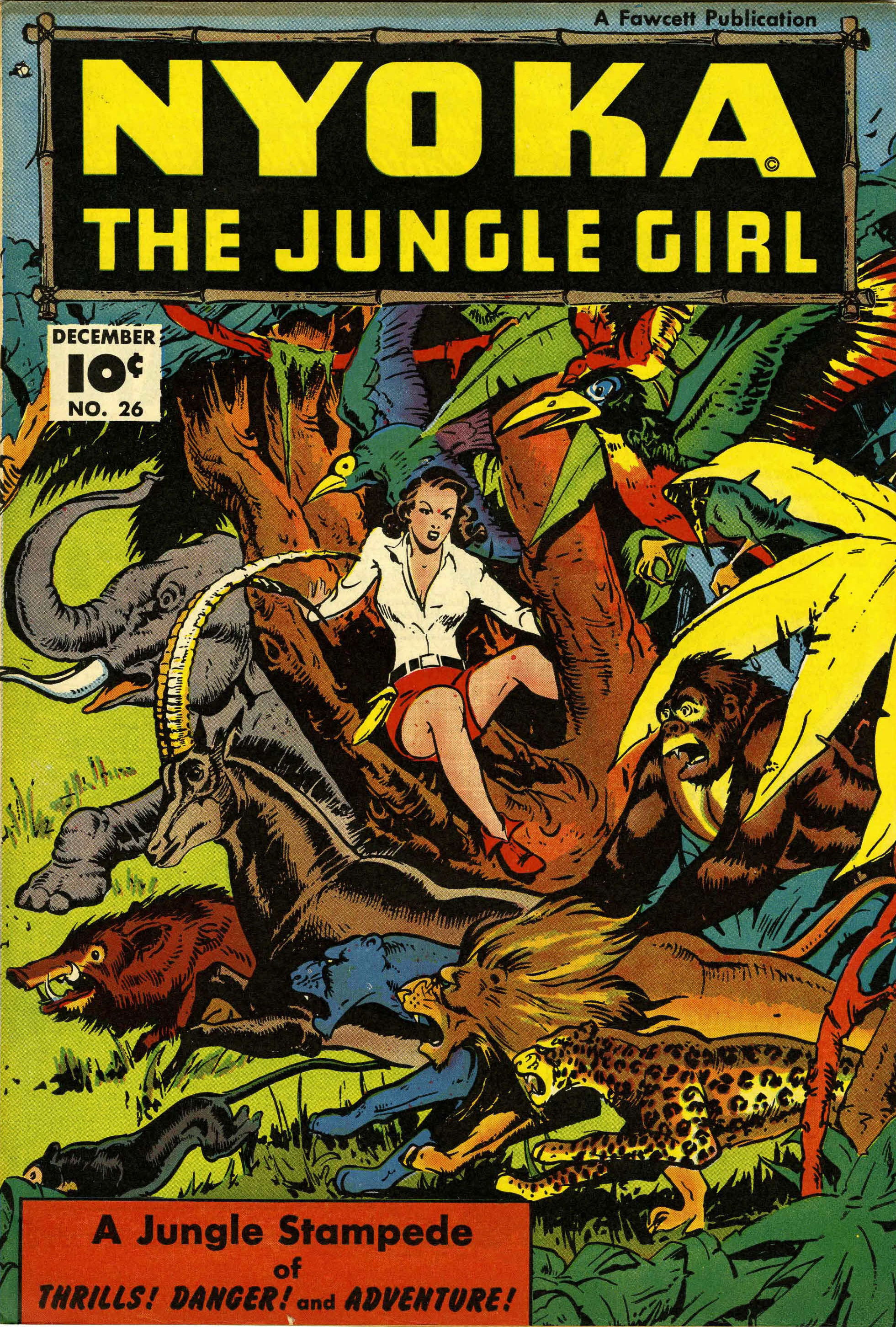 Nyoka the Jungle Girl (Fawcett, 1945 series) #26 (December 1948)