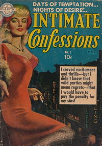 Intimate Confessions (Superior, 1951 series) #1 ([August 1951?])