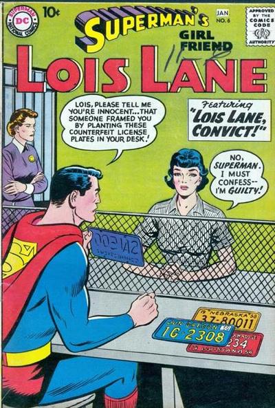 Superman's Girl Friend, Lois Lane  #6 (January 1959)