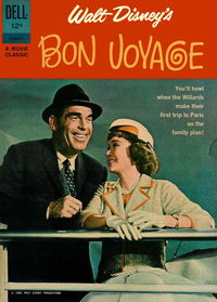 Walt Disney's Bon Voyage (Dell, 2025?) #01-068-212 ([December] 1962)
