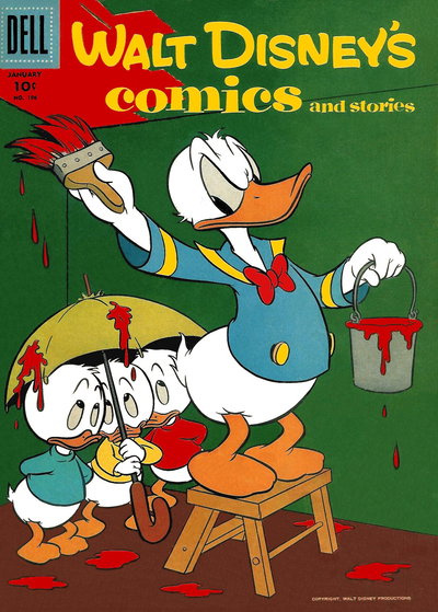Walt Disney's Comics and Stories  v17#4 (196) (January 1957)
