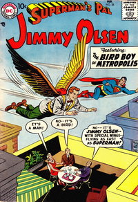 Superman's Pal, Jimmy Olsen (DC, 1954 series)  #26 (February 1958) — The Bird Boy of Metropolis
