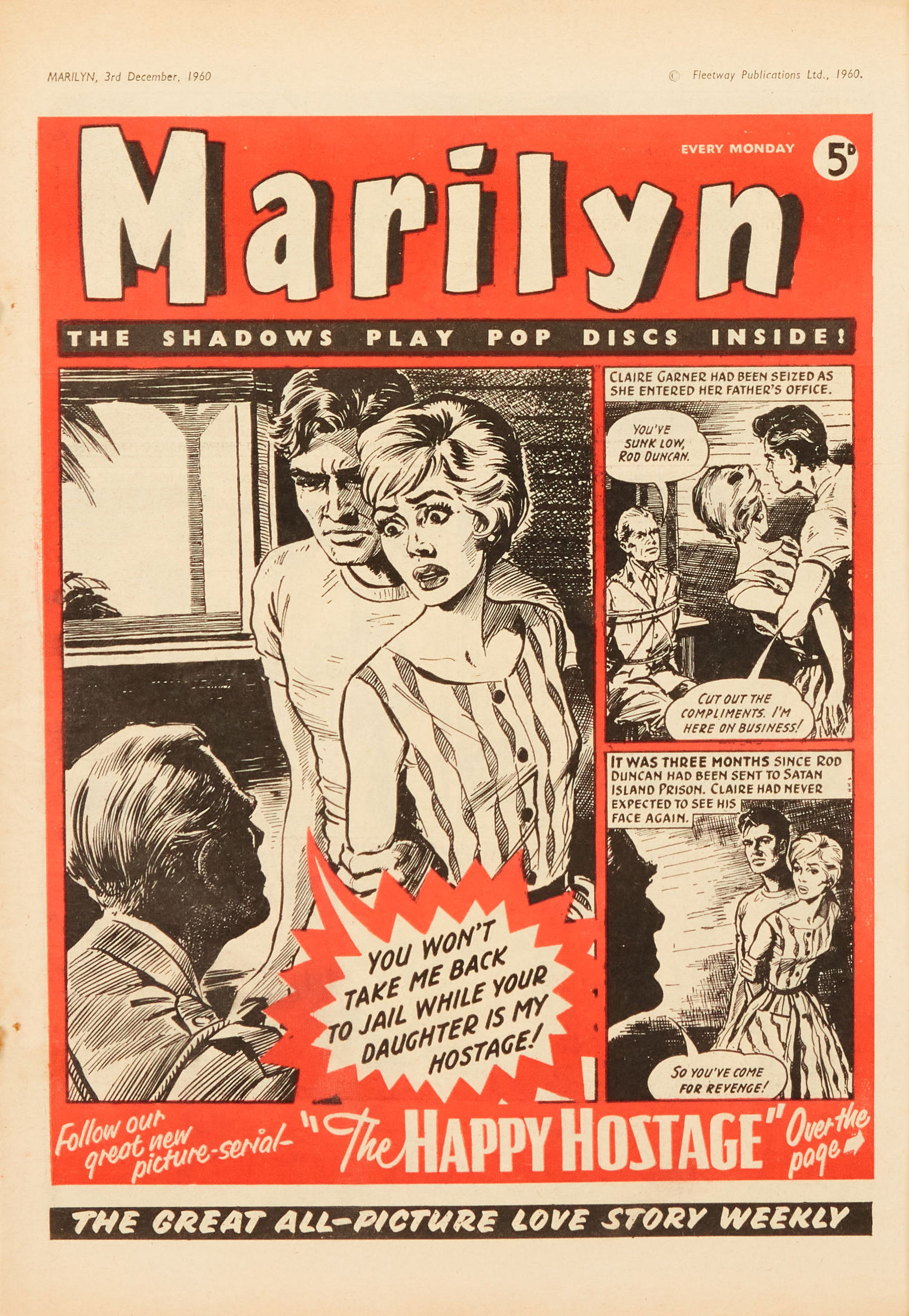 Marilyn (Fleetway, 1959? series) 3 December 1960 (3 December 1960)