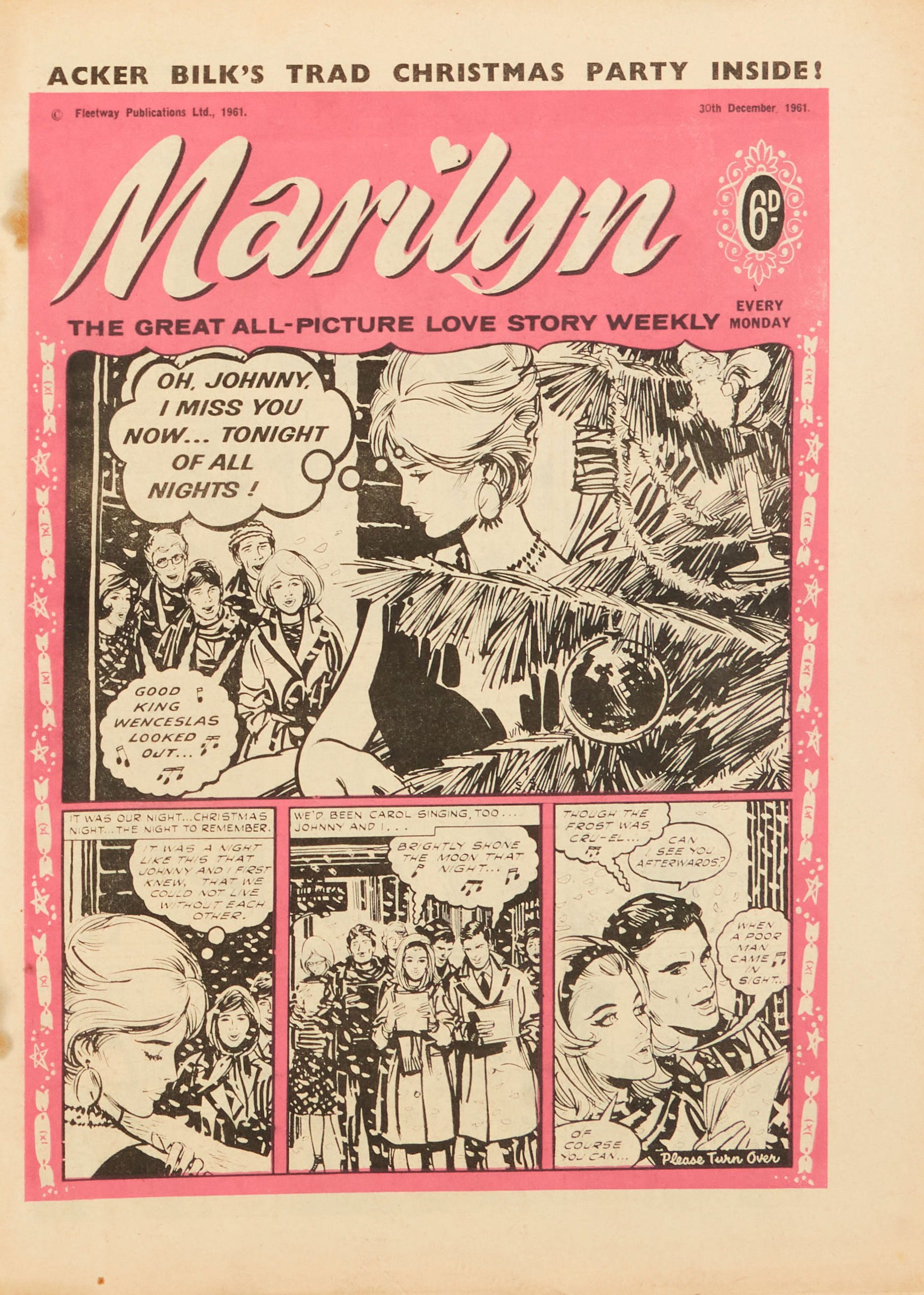 Marilyn (Fleetway, 1959? series) 30 December 1961 (30 December 1961)