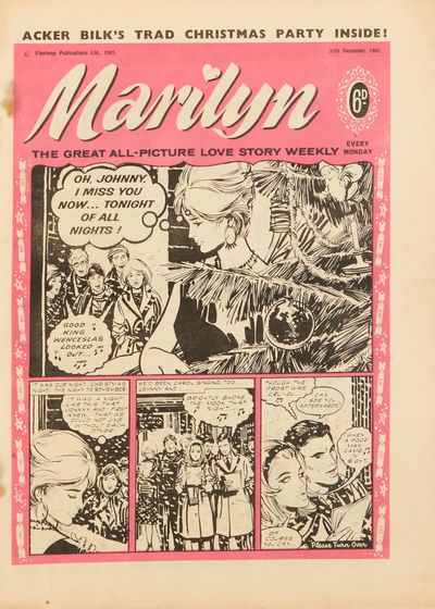 Marilyn (Fleetway, 1959? series) 30 December 1961 (30 December 1961)