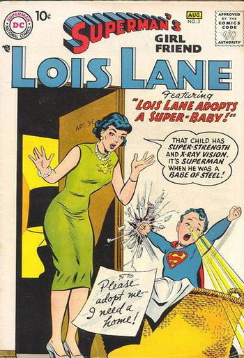 Lois Lane Adopts a Super-Baby!