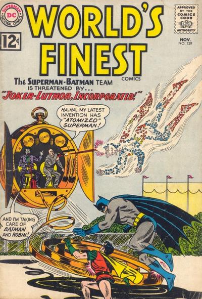 World's Finest Comics (DC, 1941 series) #129 (November 1962)