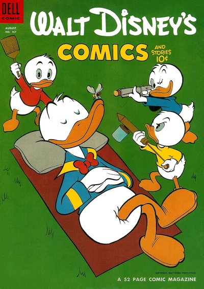 Walt Disney's Comics and Stories  v14#11 (167) (August 1954)