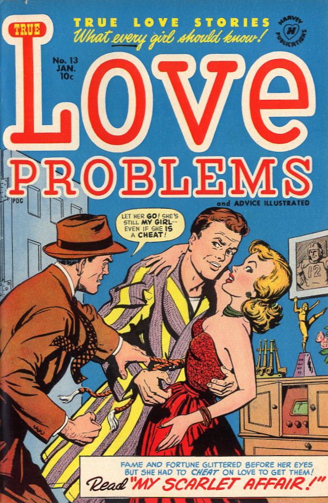 True Love Problems and Advice Illustrated (Harvey, 1949 series) #13 (January 1952)