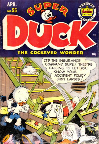 Super Duck Comics (Archie, 1944 series) #55 (April 1954)