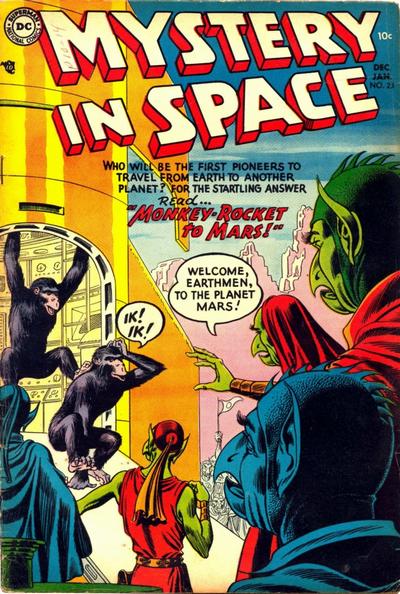Mystery in Space (DC, 1951 series) #23 (December 1954-January 1955)