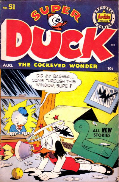 Super Duck Comics (Archie, 1944 series) #51 (August 1953)