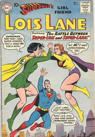 Superman's Girl Friend, Lois Lane (DC, 1958 series) #21 November 1960