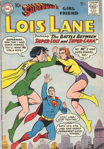 The Battle Between Super-Lois and Super-Lana!