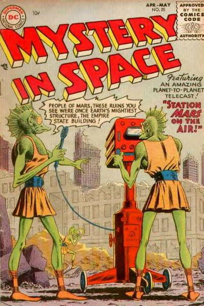 Mystery in Space (DC, 1951 series) #25 April-May 1955