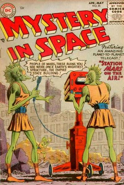 Mystery in Space (DC, 1951 series) #25 (April-May 1955)