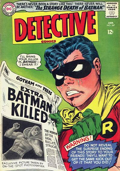 Detective Comics (DC, 1937 series) #347 (January 1966)