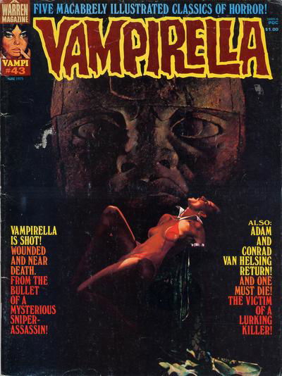 Vampirella (Warren, 1969 series) #43 June 1975