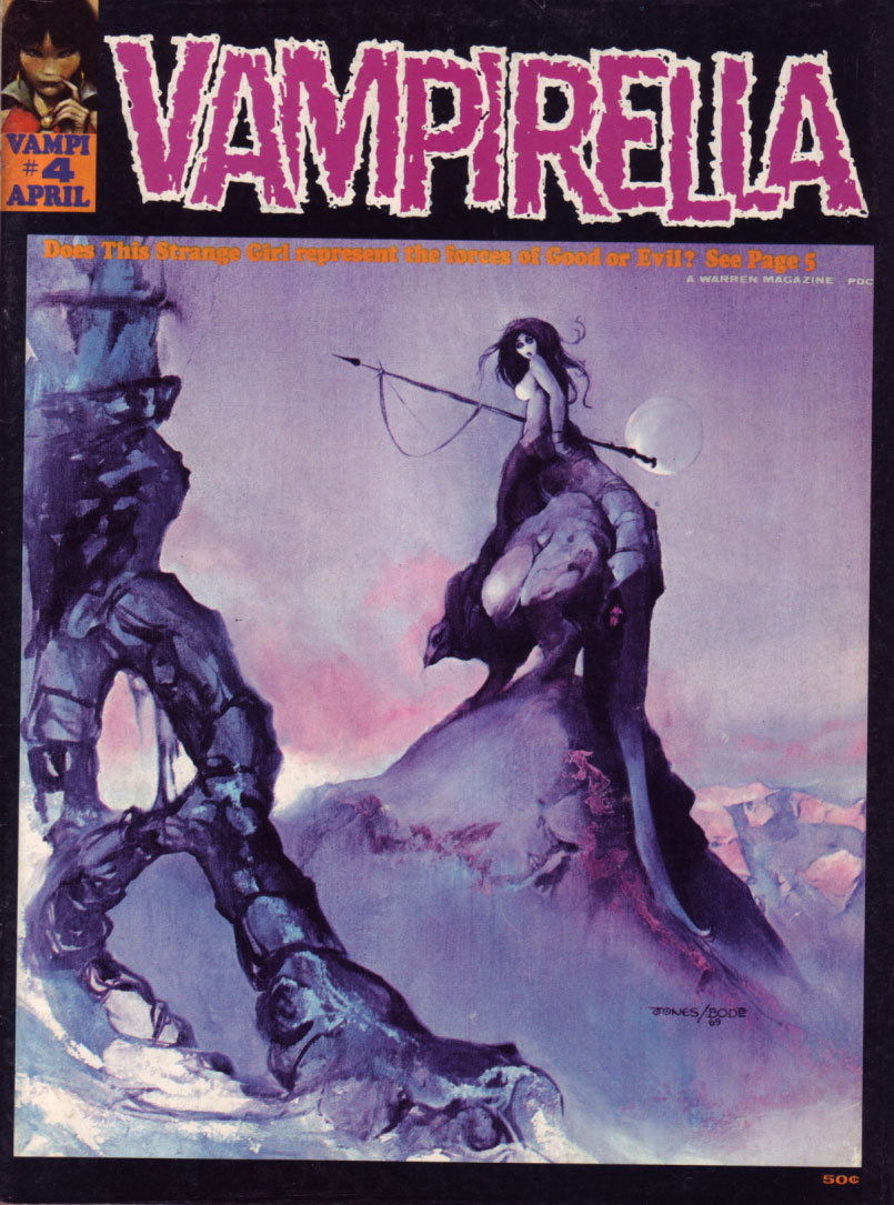 Vampirella (Warren, 1969 series) #4 (April 1970)