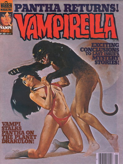 Vampirella (Warren, 1969 series) #66 (January 1978)