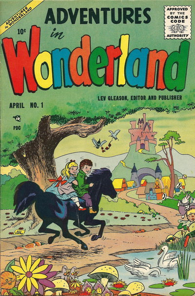 Adventures in Wonderland  #1 (April 1955)