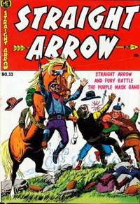 Straight Arrow (Magazine Enterprises, 1950 series)  #33 (November-December 1953)