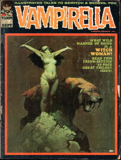 Vampirella (Warren, 1969 series) #7 September 1970