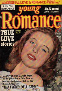 Young Romance (Prize, 1947 series)  v3#7 (19) (March 1950) — That Kind of Girl