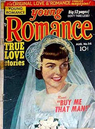 Young Romance (Prize, 1947 series) v3#12 (24) (August 1950)