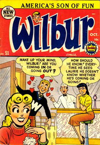 Wilbur Comics (Archie, 1944 series) #51 (October 1953)