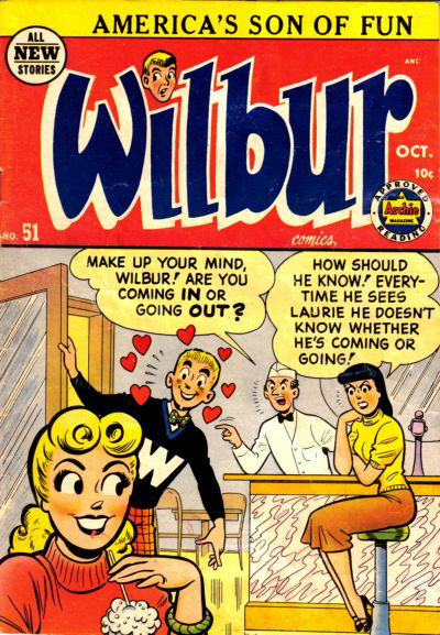 Wilbur Comics (Archie, 1944 series) #51 (October 1953)