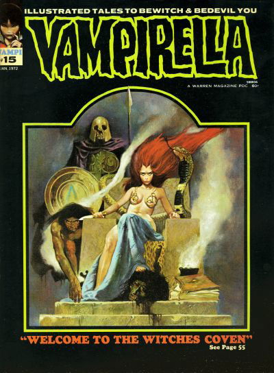 Vampirella (Warren, 1969 series) #15 January 1972