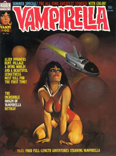 Vampirella (Warren, 1969 series) #46 October 1975