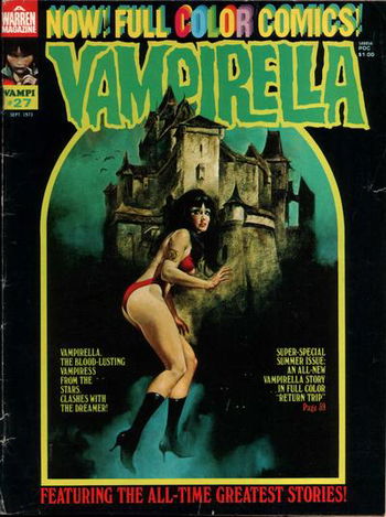 Vampirella (Warren, 1969 series) #27 (September 1973)