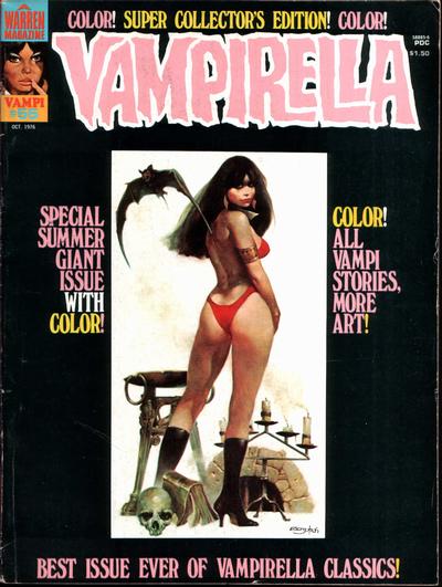 Vampirella (Warren, 1969 series) #55 (October 1976)