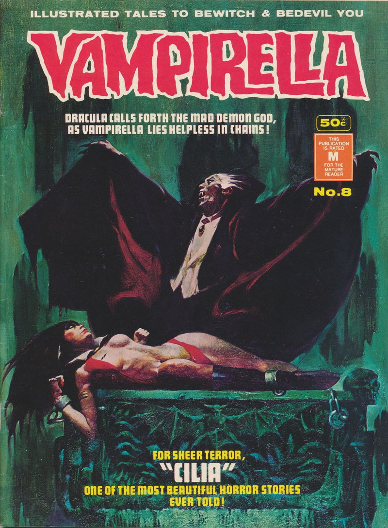 Vampirella (KG Murray, 1974 series) #8 ([October 1974?])